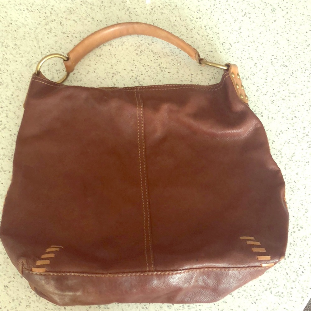 Lucky Brand Leather Hobo